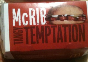 The McRib Box - Tangy Temptation