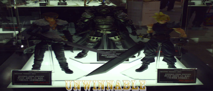 Toy Fair Final Fantasy Squall, Cloud, Gabran