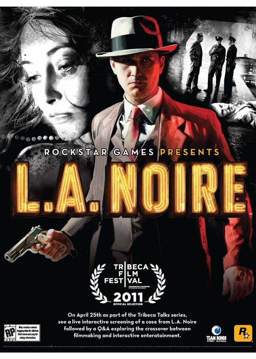 LA Noire Tribeca Film Festival Poster