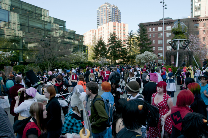 Sakura Con Crowd