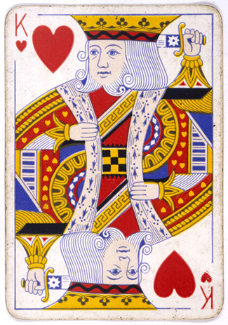 King Of Hearts Card