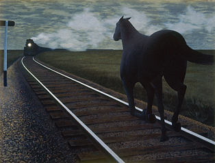 alex_colville_1954_horse_and_train