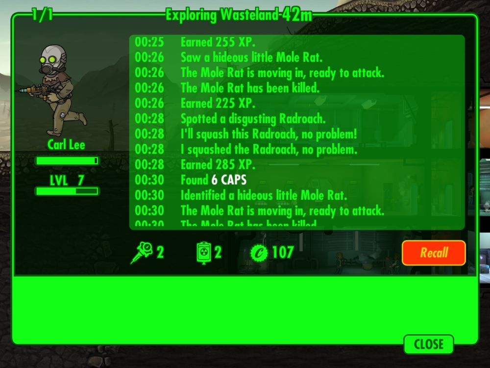 fallout shelter special tips