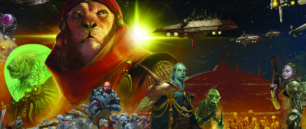 The cover art for the game Twilight Imperium.
