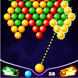 bubble shooter classic game