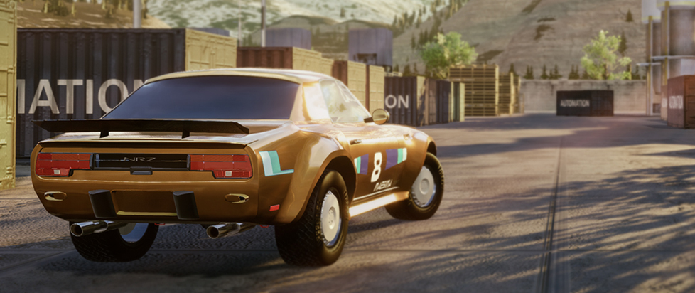 A picture of a sports car in the game Automation