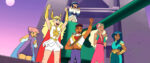 She-Ra and company celebrating and cheering.