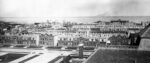 A bird's-eye view of rows and rows of tenement houses.