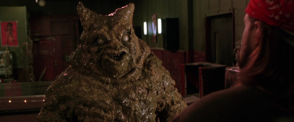 The poop demon from Dogma. Despite being made of poop and being evil, it has a halfway cute smile.