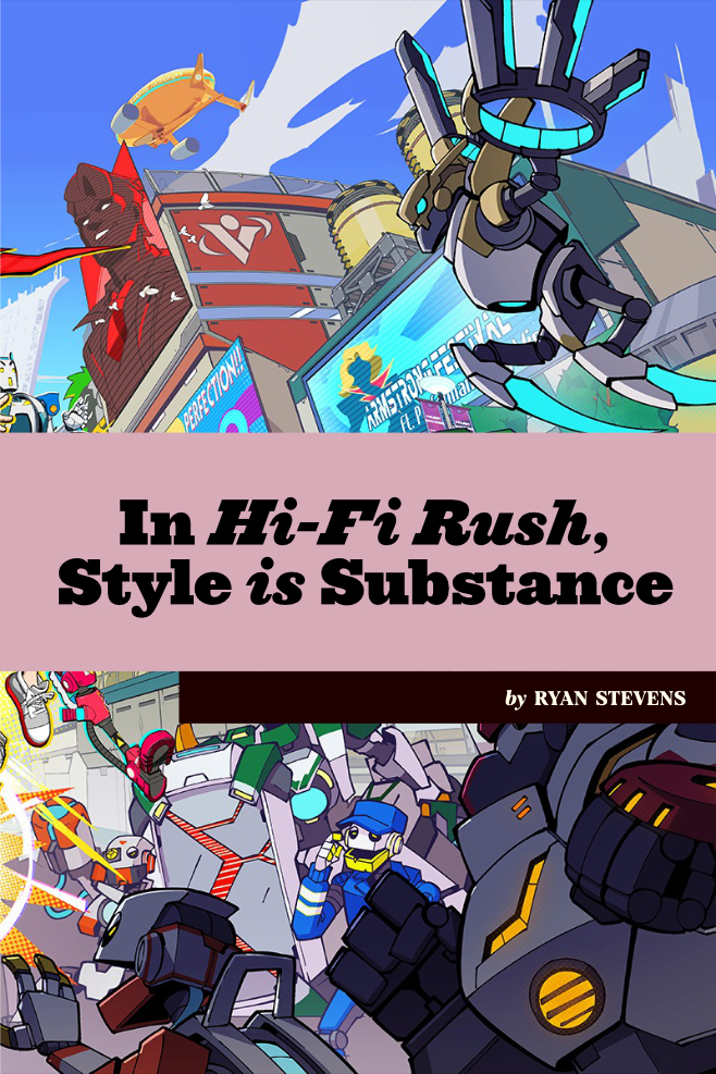 What's in a look: the comic appeal of Hi-Fi Rush