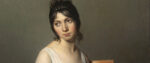 Portrait Of A Young Woman In White By Jacques Louis David